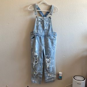 Denim Overalls